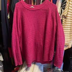 St. John's Bay Pink Crew Neck Sweater